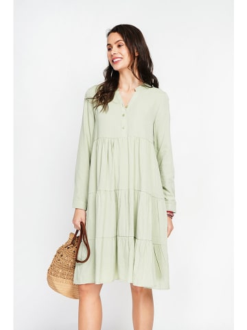 Le Jardin du Lin Kleid in Hellgrün