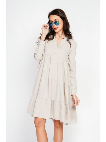 Le Jardin du Lin Kleid in Creme