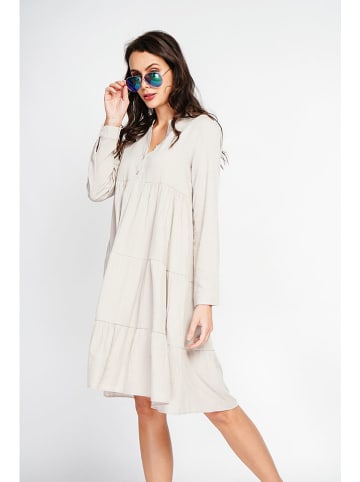 Le Jardin du Lin Kleid in Creme