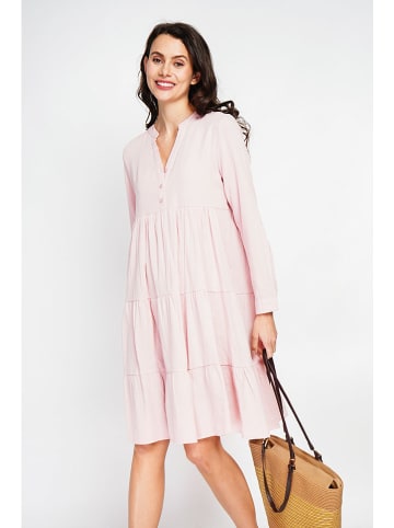 Le Jardin du Lin Kleid in Rosa
