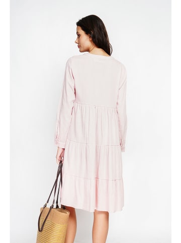 Le Jardin du Lin Kleid in Rosa