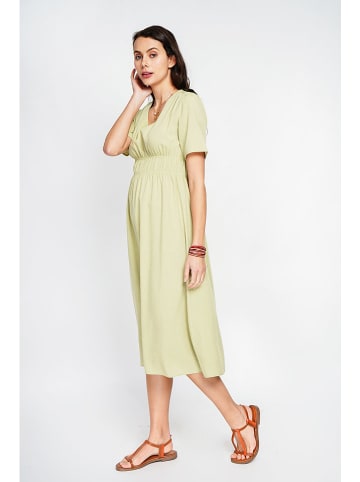 Le Jardin du Lin Kleid in Hellgrün