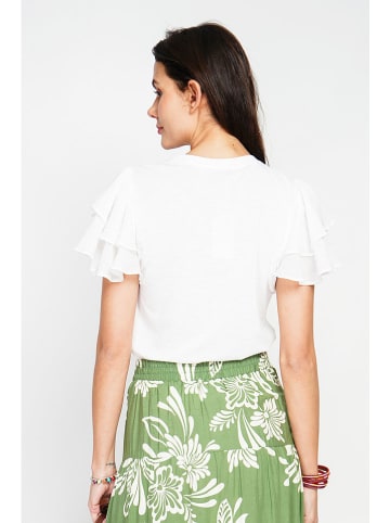 Le Jardin du Lin Blouse wit