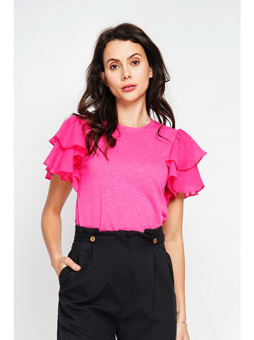 Le Jardin du Lin Bluse in Pink