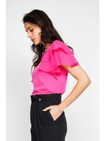 Le Jardin du Lin Bluse in Pink