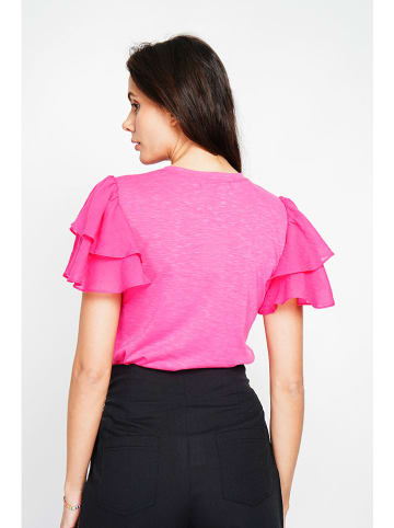 Le Jardin du Lin Bluse in Pink