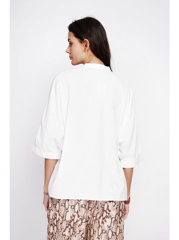 Le Jardin du Lin Blouse wit