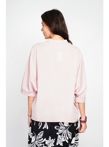 Le Jardin du Lin Bluse in Rosa
