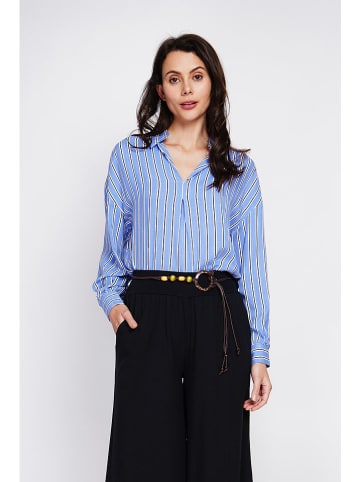 Le Jardin du Lin Blouse lichtblauw