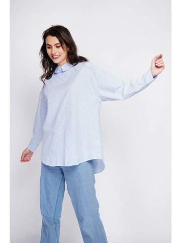 Le Jardin du Lin Blouse lichtblauw