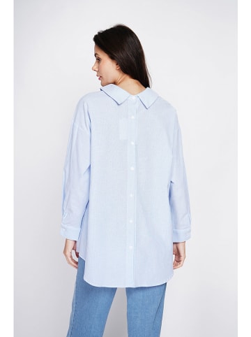 Le Jardin du Lin Blouse lichtblauw