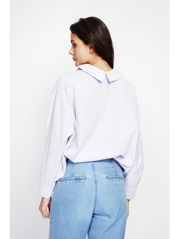 Le Jardin du Lin Blouse wit/paars