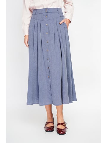 Le Jardin du Lin Rok blauw