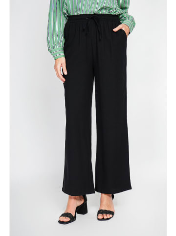 Le Jardin du Lin Hose in Schwarz