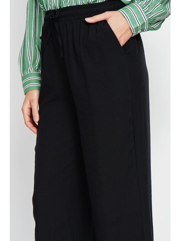 Le Jardin du Lin Hose in Schwarz