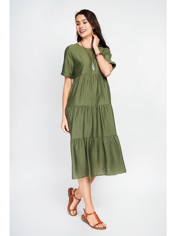 Le Jardin du Lin Kleid in Grün