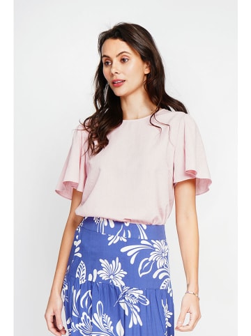 Le Jardin du Lin Bluse in Rosa
