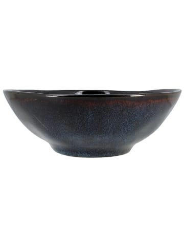 Ogo Living 6-delige set: kommen "Costa" blauw/grijs - (H)7x Ø 19,5 cm