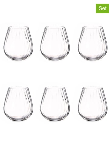 Ogo Living 6er-Set: Gläser in Transparent - 380 ml