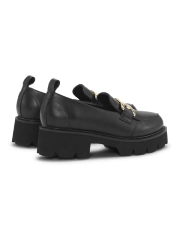Ilse Jacobsen Leren mocassins zwart