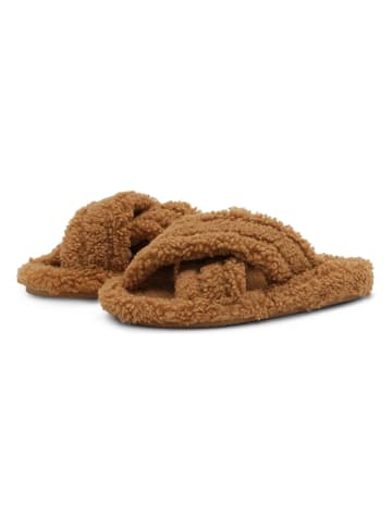 Ilse Jacobsen Schapenvacht pantoffels lichtbruin