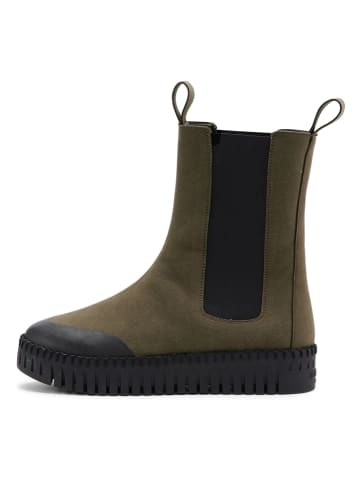 Ilse Jacobsen Chelseaboots kaki