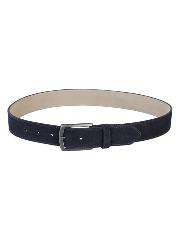 New G.O.L Leren riem donkerblauw