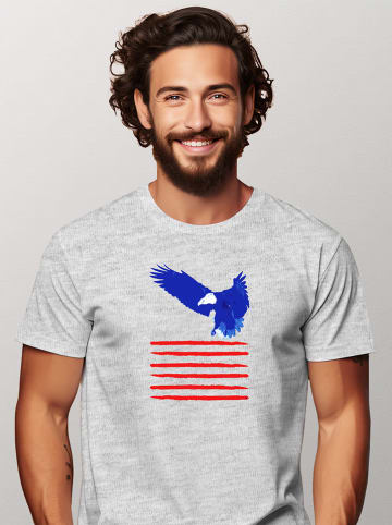 WOOOP Shirt in Grau