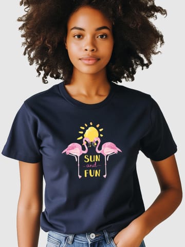 WOOOP Shirt donkerblauw