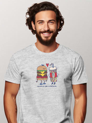 WOOOP Shirt in Grau