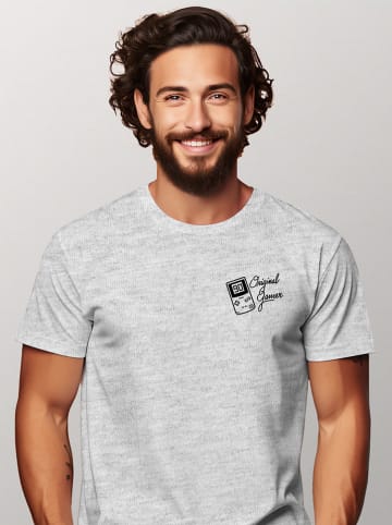 WOOOP Shirt in Grau