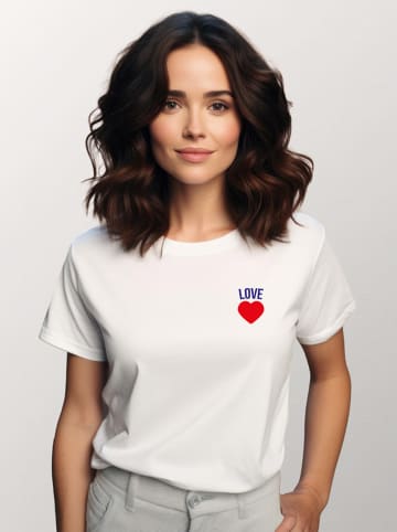WOOOP Shirt in Weiß