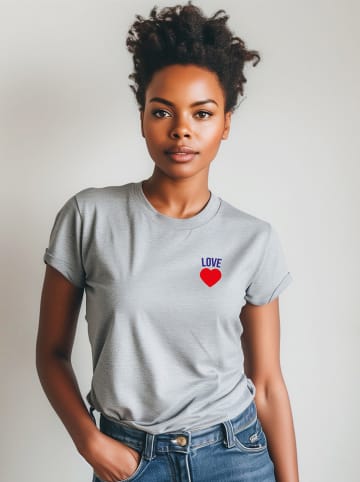 WOOOP Shirt in Grau