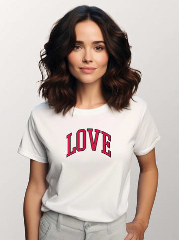 WOOOP Shirt in Weiß