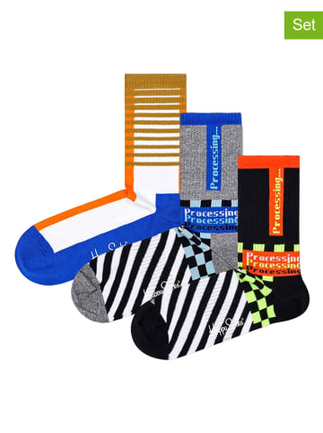 Happy Socks Skarpety (3 pary ) ze wzorem