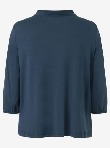 More & More Bluse in Dunkelblau