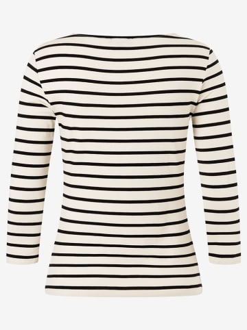 More & More Longsleeve in Weiß/ Schwarz