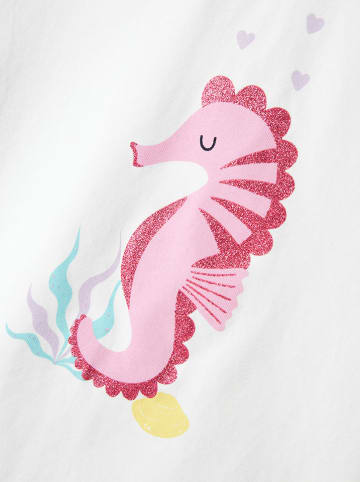 name it 2tlg. Outfit Rosa/ Weiß