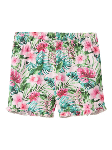name it Shorts in Grün/ Rosa
