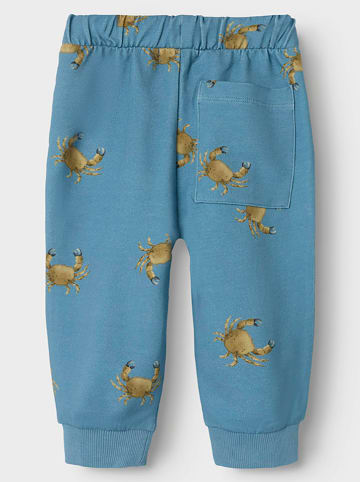 name it Sweatbroek "Fernan" blauw