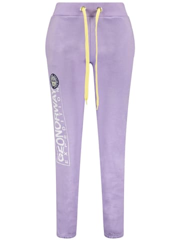 Geographical Norway Spodnie dresowe "Mweny" w kolorze fioletowym