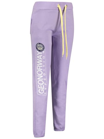 Geographical Norway Spodnie dresowe "Mweny" w kolorze fioletowym