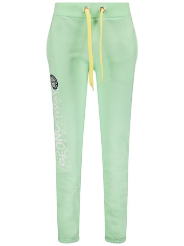 Geographical Norway Spodnie dresowe "Mweny" w kolorze zielonym