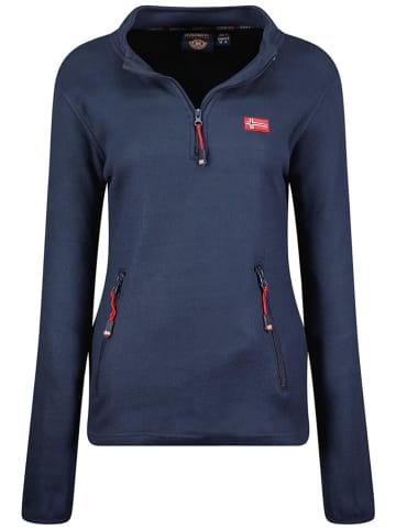Geographical Norway Fleecepullover "Ulyssia" in Dunkelblau
