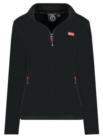 Geographical Norway Fleece trui "Ulyssia" zwart