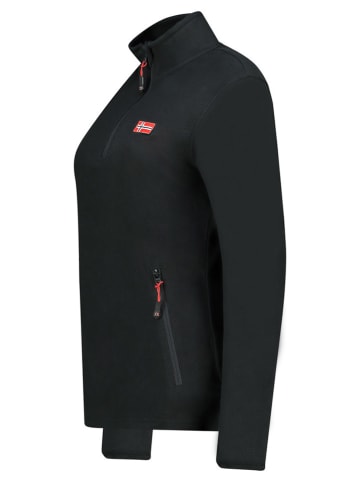 Geographical Norway Fleece trui "Ulyssia" zwart