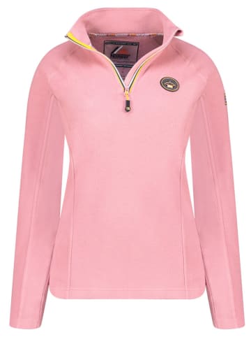 Geographical Norway Fleece trui "Tugim" lichtroze
