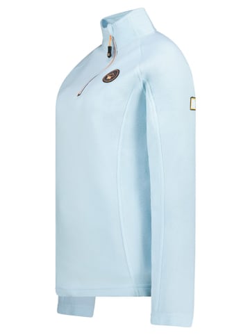 Geographical Norway Fleece trui "Tugim" lichtblauw