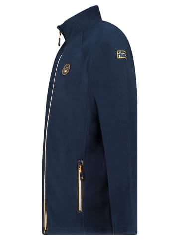 Geographical Norway Fleece vest "Tugim" donkerblauw