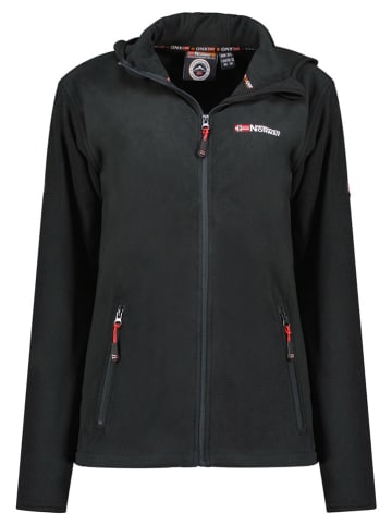 Geographical Norway Fleecejacke "Unicia" in Schwarz